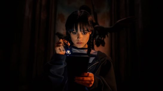 Кадр из 2 серии 1 сезона сериала «Уэнсдэй»