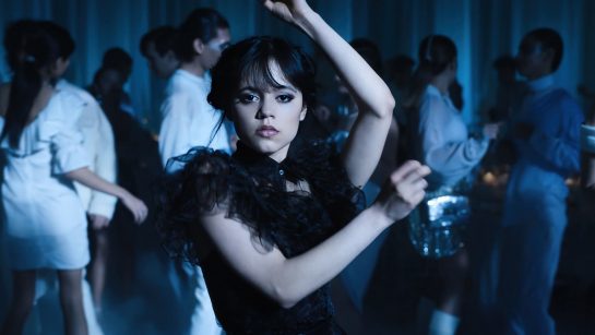 Кадр из 4 серии 1 сезона сериала «Уэнсдэй»