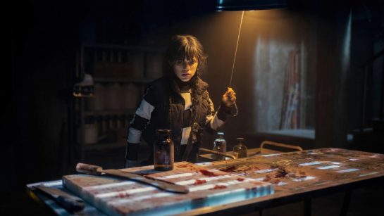 Кадр из 6 серии 1 сезона сериала «Уэнсдэй»