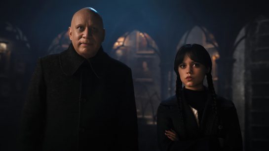 Кадр из 7 серии 1 сезона сериала «Уэнсдэй»